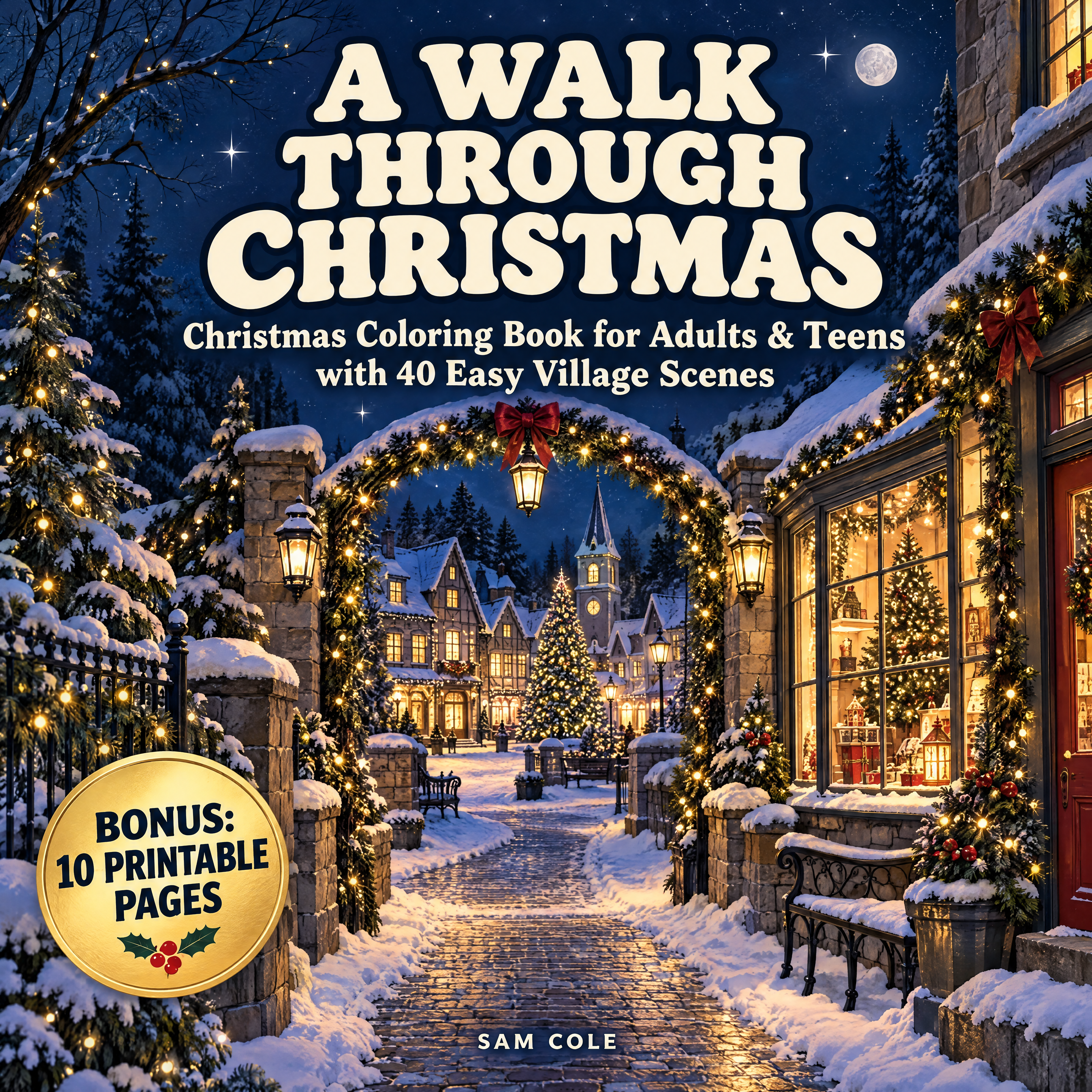 A Walk Through Christmas by Sam Cole